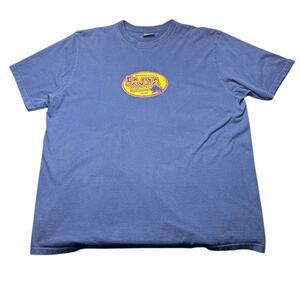 Vintage American Eagle T Shirt Mens XL Navy Blue